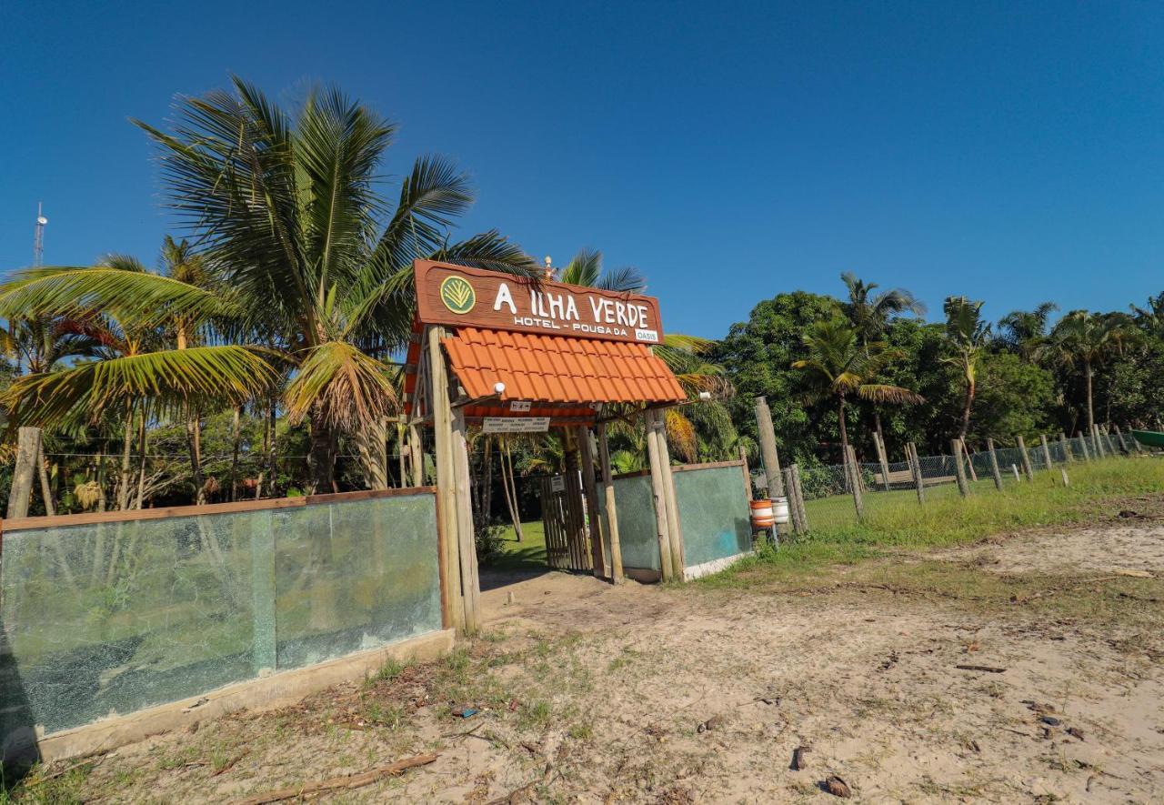 A Ilha Verde Hotel Pousada Na Praia Ilha do Mel Exteriör bild
